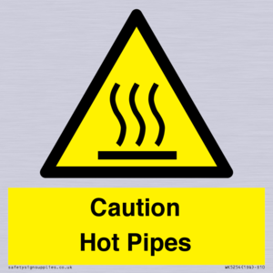 Caution Hot Pipes